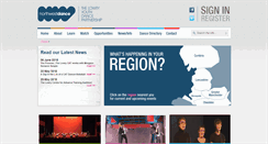 Desktop Screenshot of northwestdance.org.uk